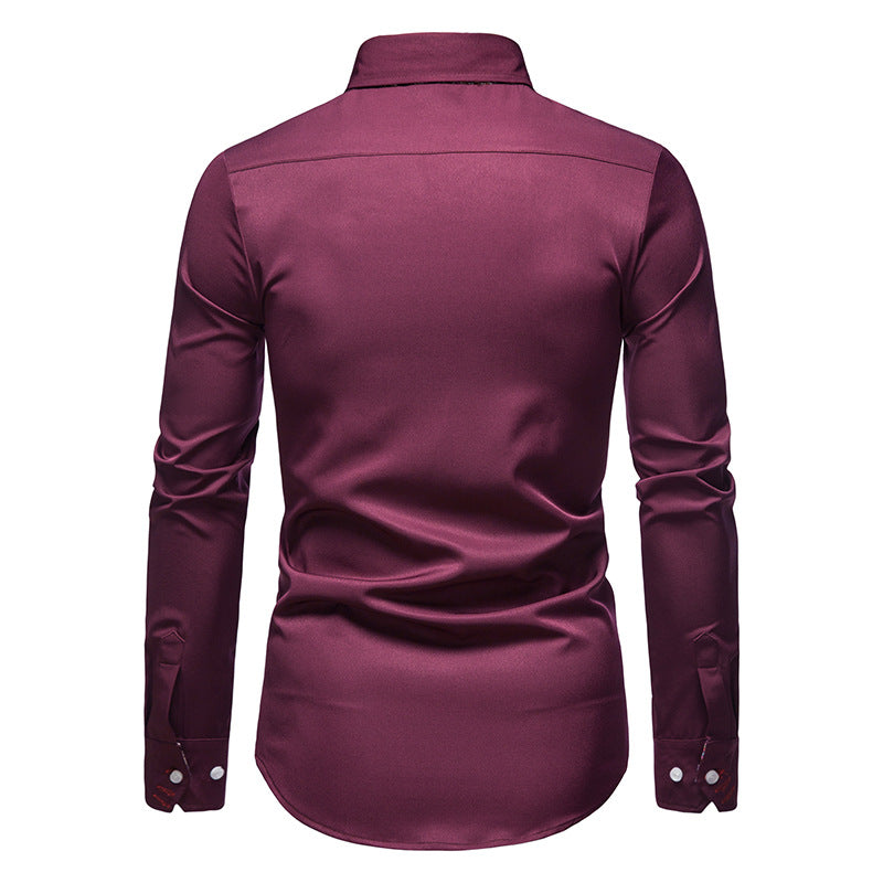HENDERSON™ | Paisley-Trim Shirt