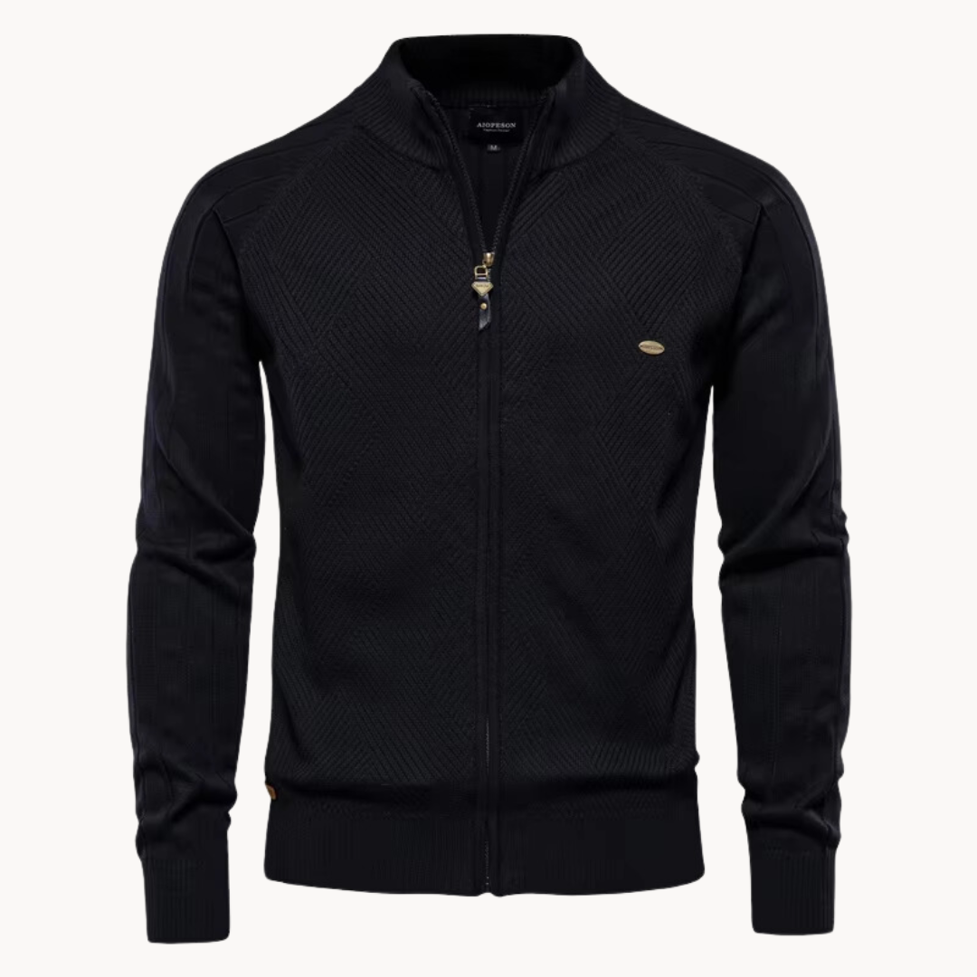 HENDERSON™ | Zip-Up Knit Jacket
