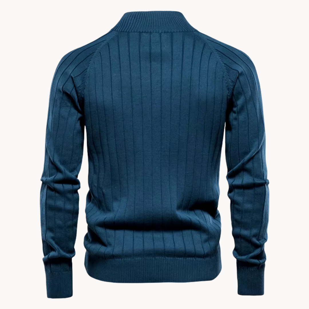HENDERSON™ | Zip-Up Knit Jacket