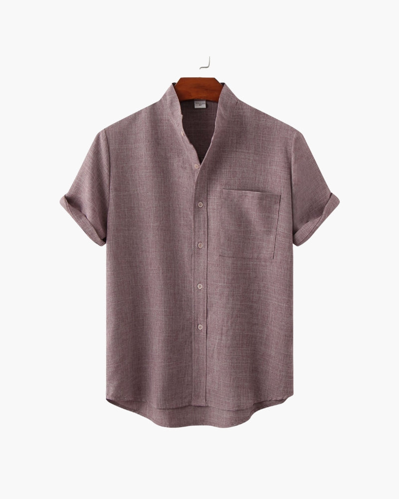 HENDERSON™ | Mandarin Collar Shirt