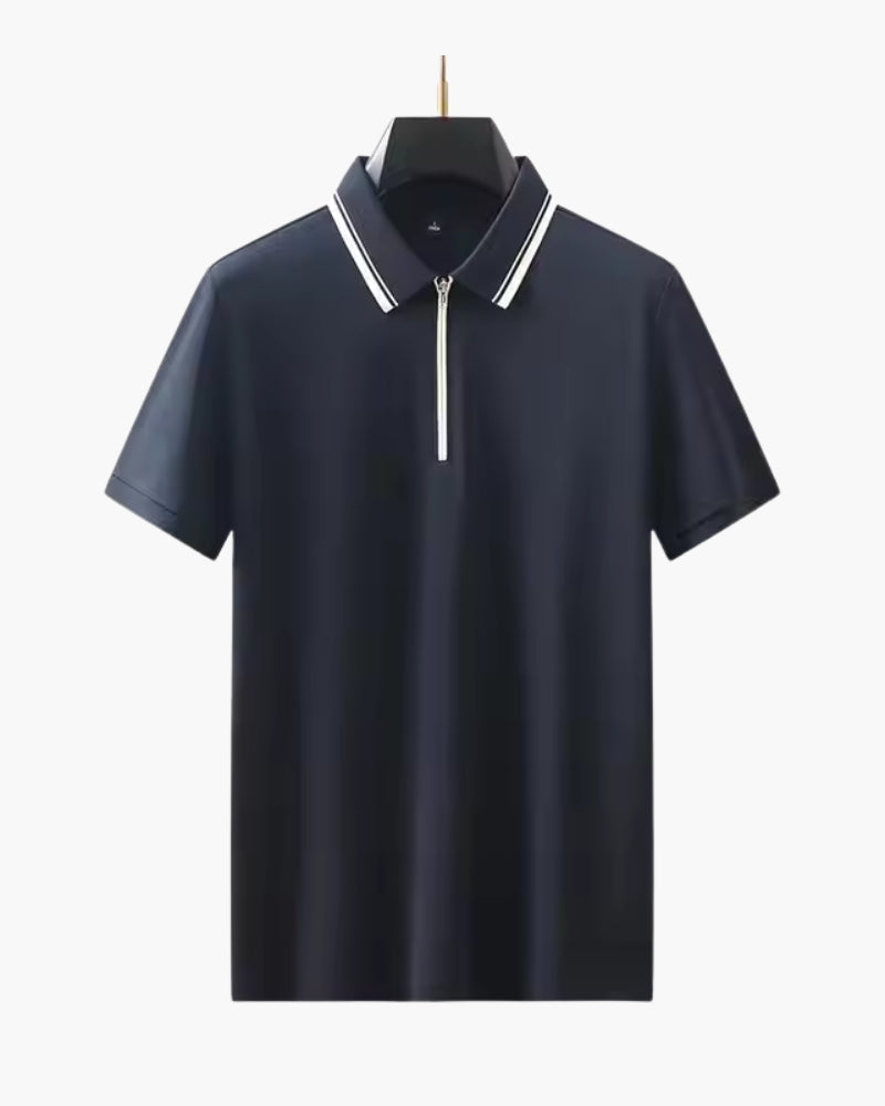 HENDERSON™ | Knit Zip-Neck Polo