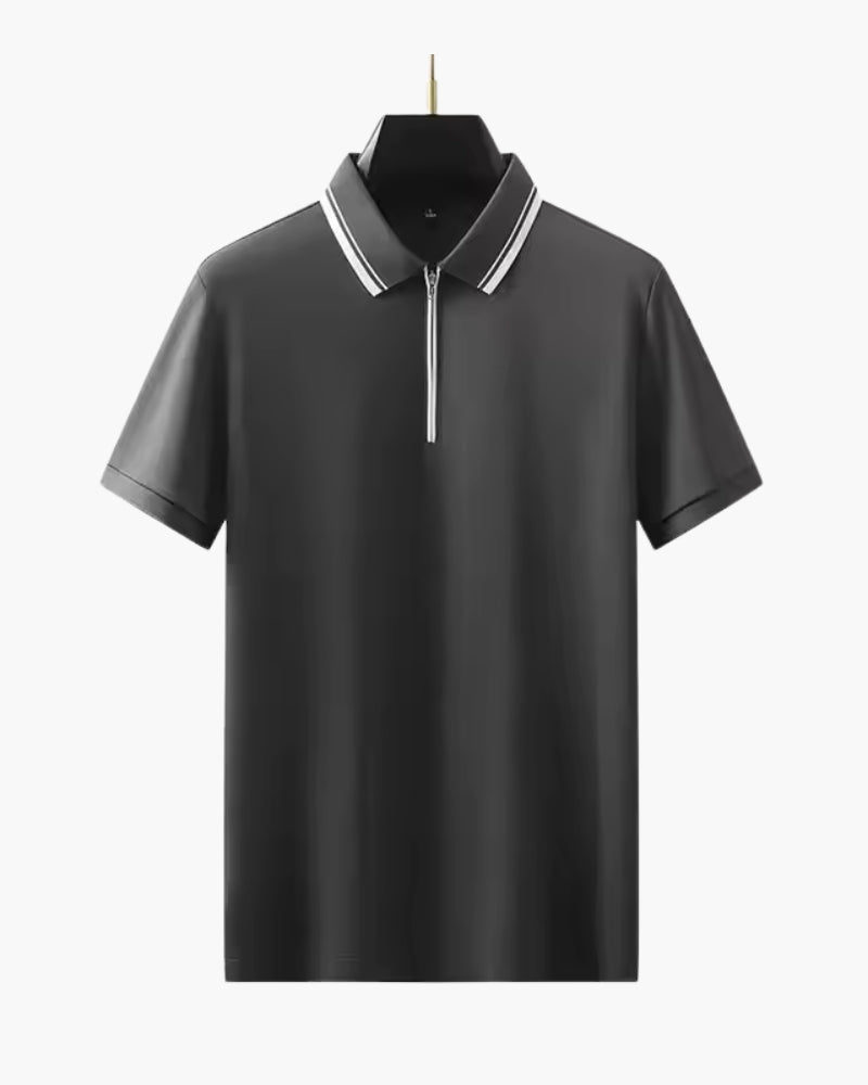 HENDERSON™ | Thick-Knit Zip-Neck Polo