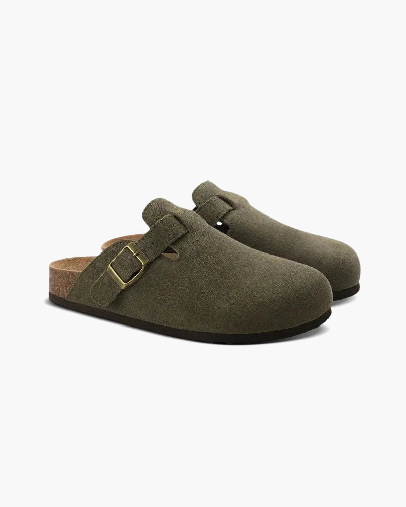 HENDERSON™ | Suede Clogs