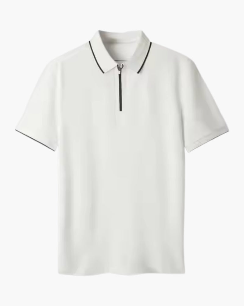 HENDERSON™ | Thick-Knit Zip-Neck Polo