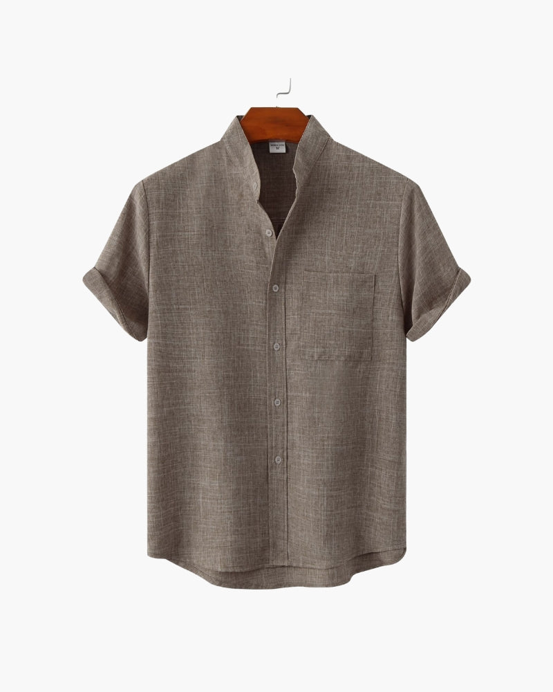 HENDERSON™ | Mandarin Collar Shirt