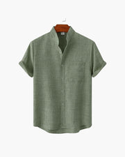 HENDERSON™ | Mandarin Collar Shirt