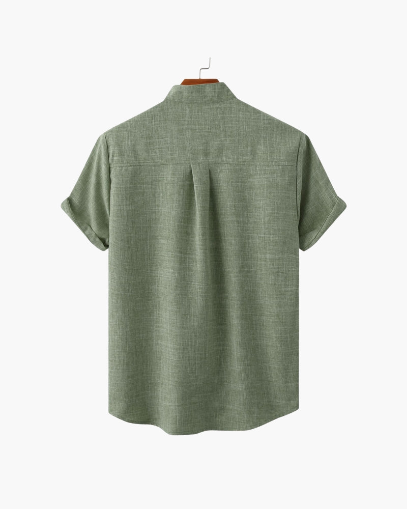 HENDERSON™ | Mandarin Collar Shirt