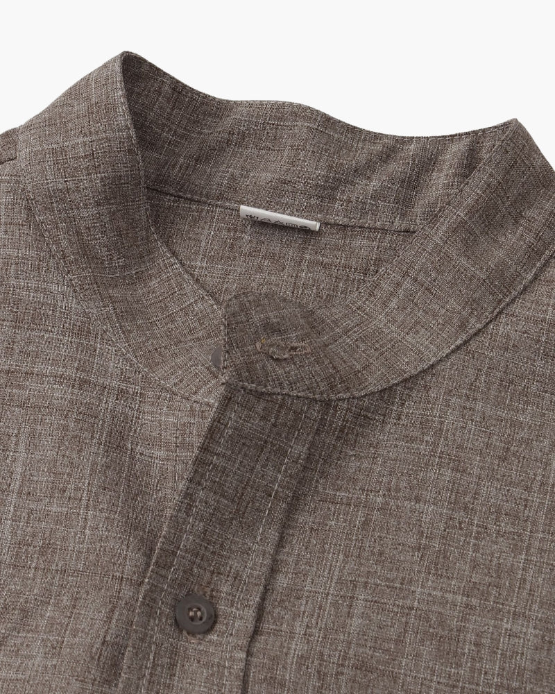 HENDERSON™ | Mandarin Collar Shirt
