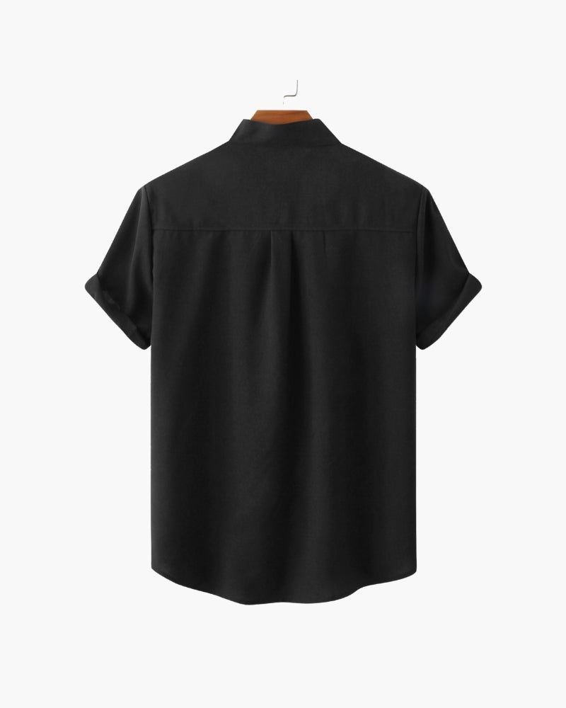 HENDERSON™ | Mandarin Collar Shirt