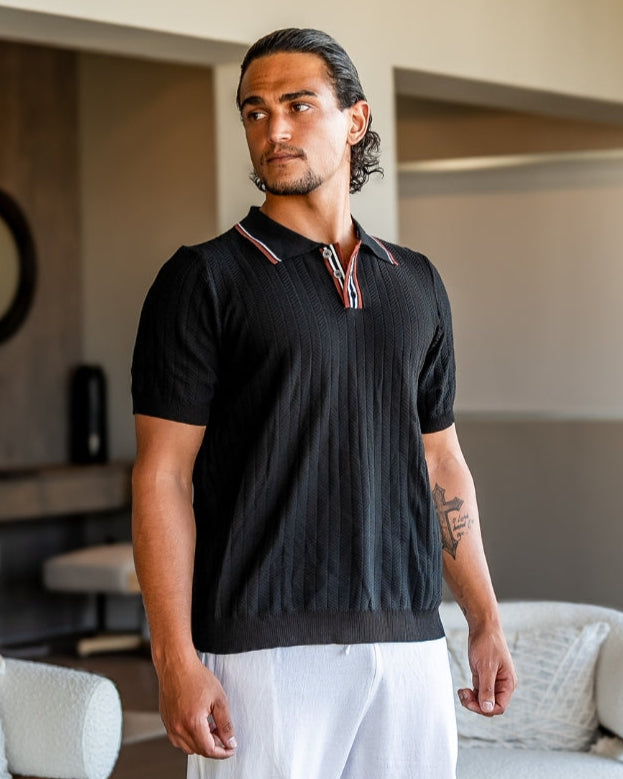 HENDERSON™ | Textured knit polo