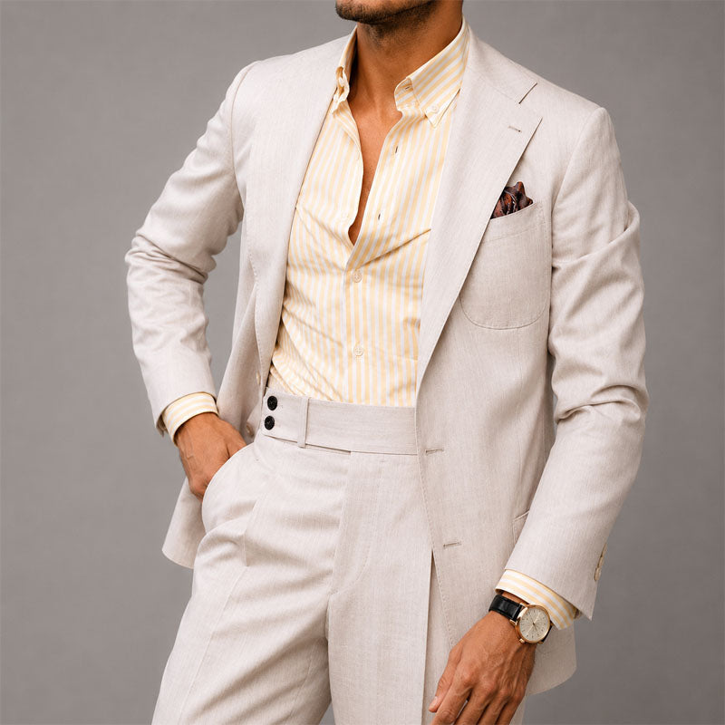 HENDERSON™ | Men's Two-Piece Linen Suit