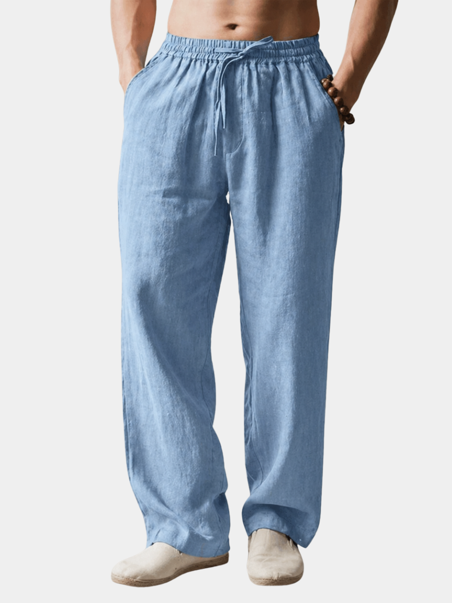 HENDERSON™ | Cotton-Linen Trousers