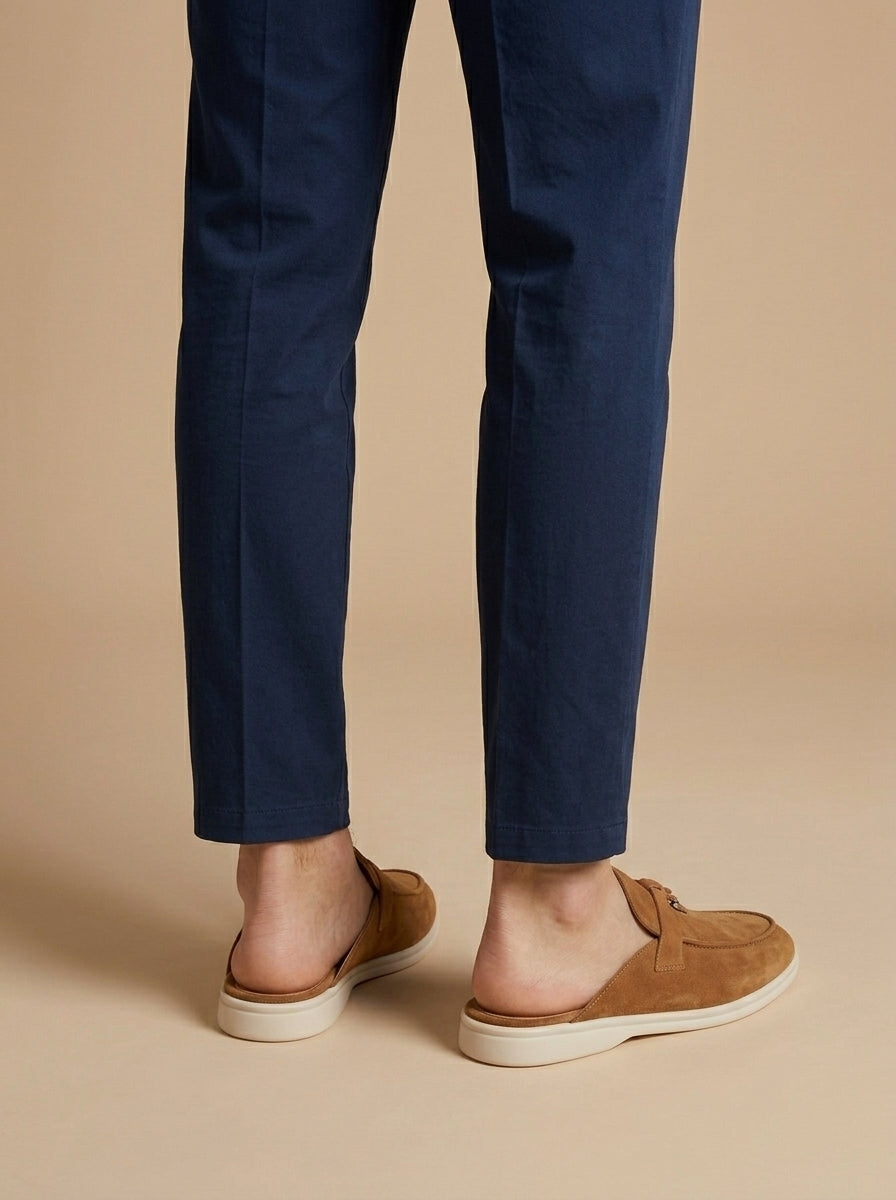 HENDERSON™ | Suede Mule Loafers