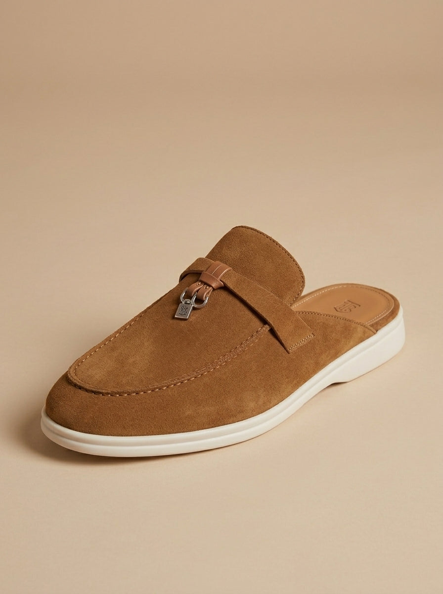 HENDERSON™ | Suede Mule Loafers