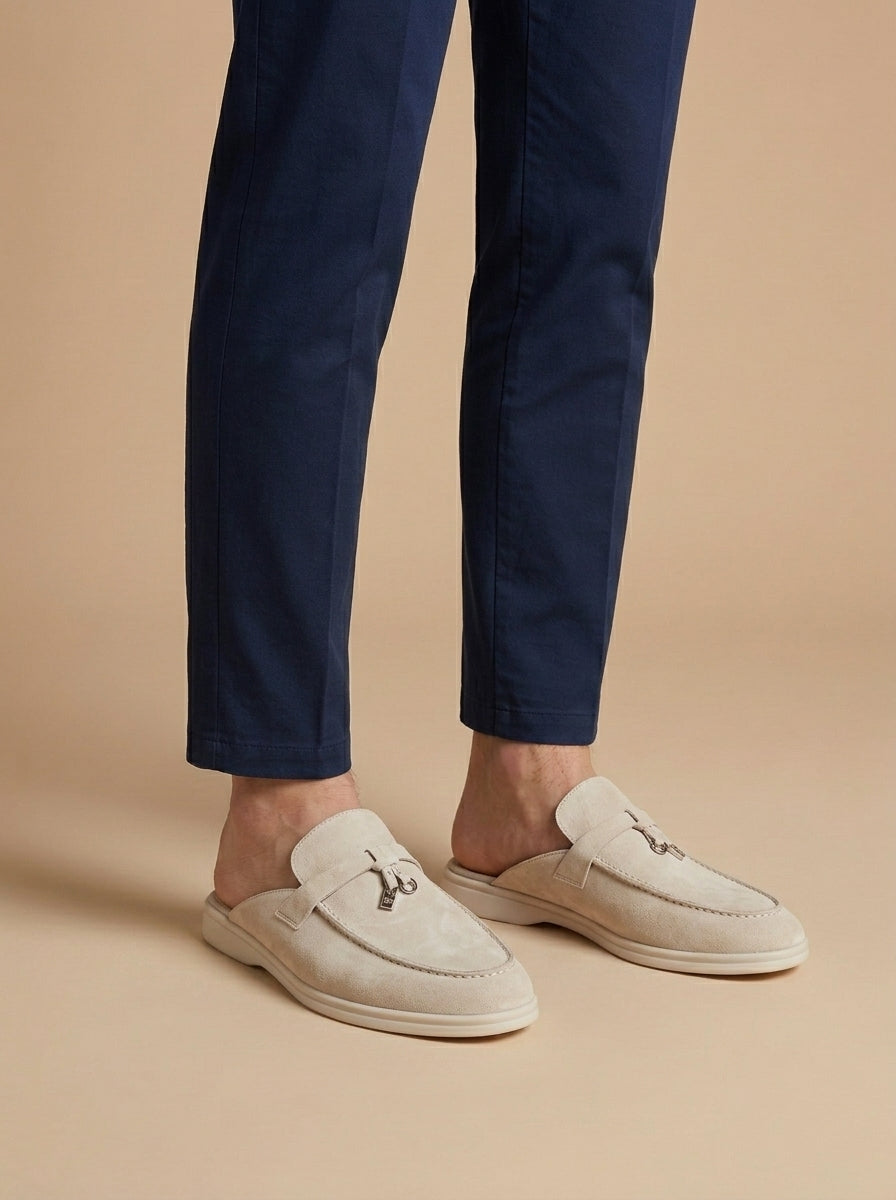 HENDERSON™ | Suede Mule Loafers