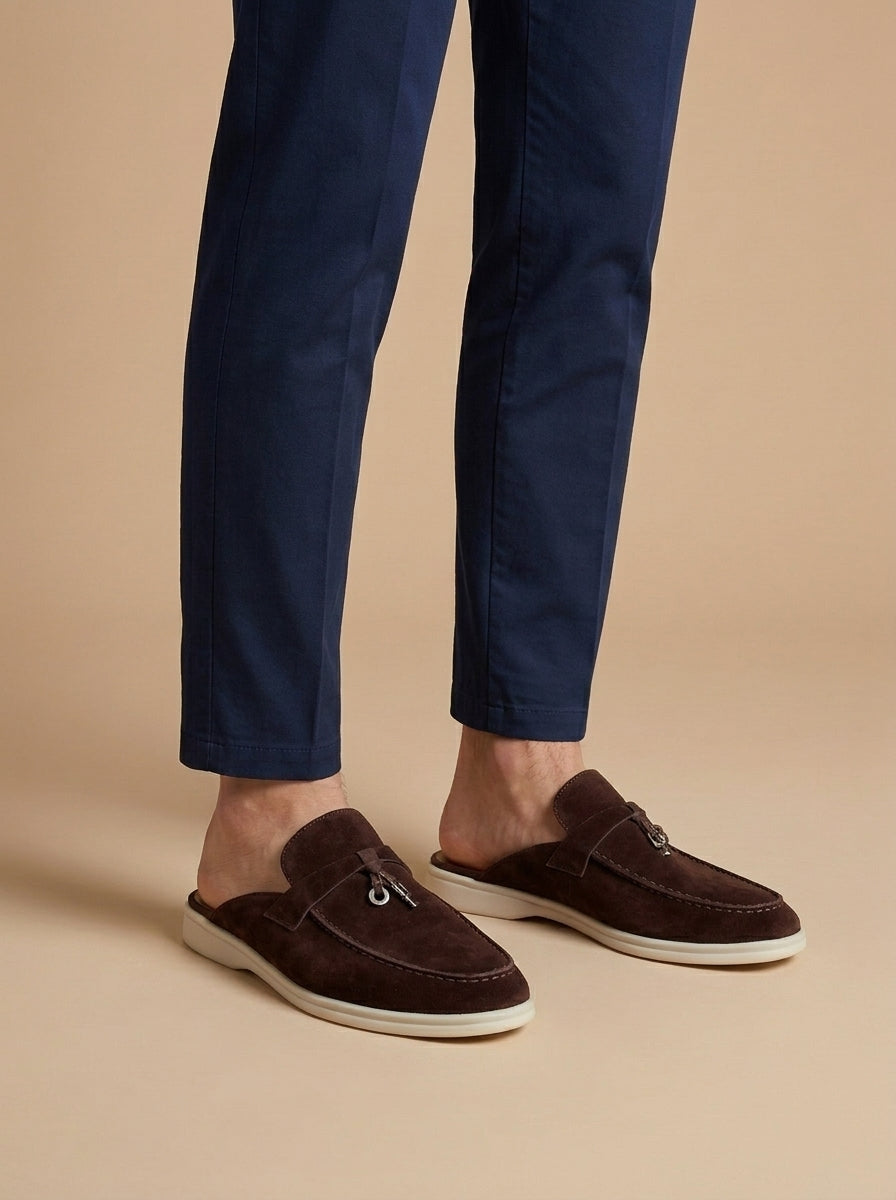 HENDERSON™ | Suede Mule Loafers