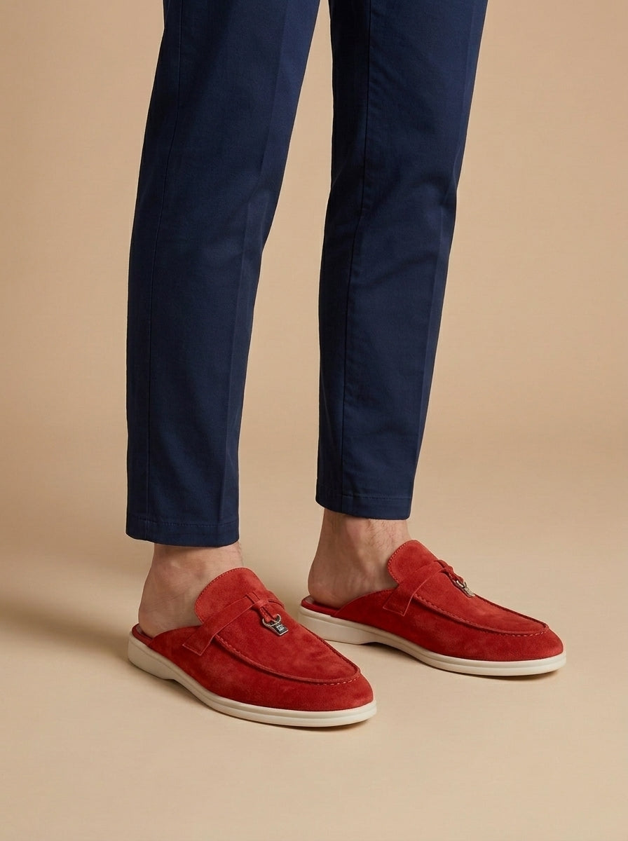 HENDERSON™ | Suede Mule Loafers