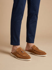 HENDERSON™ | Suede Mule Loafers
