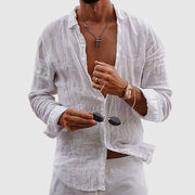 HENDERSON™ | Button-Down Linen Shirt