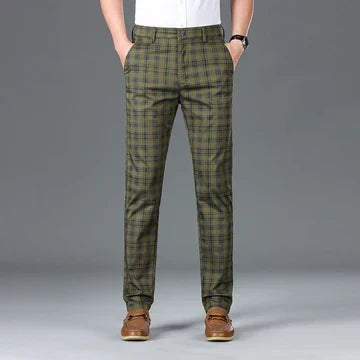 HENDERSON™ | Cotton Check Trousers