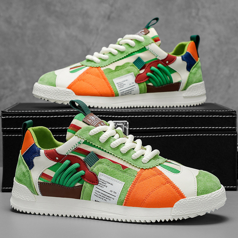 HENDERSON™ | Retro Color-Block Trainers