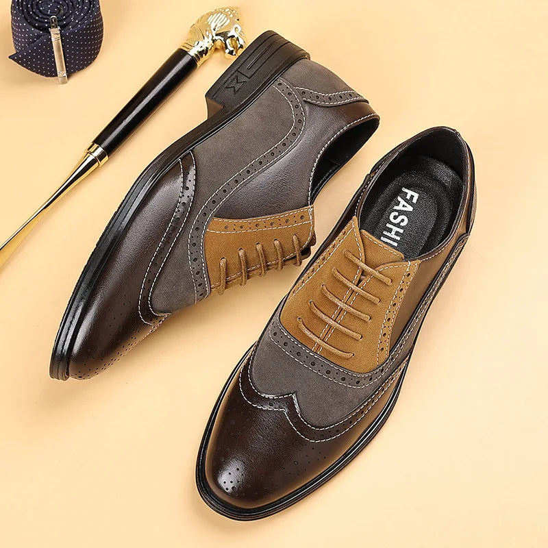 HENDERSON™ | Men's Lace-Up Brogues