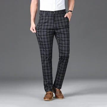 HENDERSON™ | Cotton Check Trousers