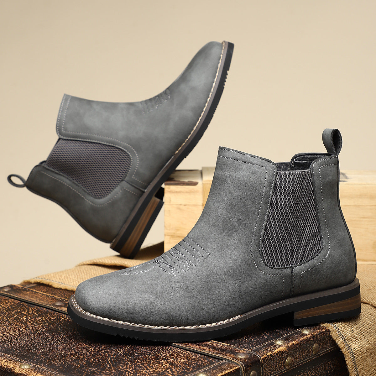 HENDERSON™ | Leather Ankle Boots