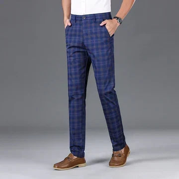 HENDERSON™ | Cotton Check Trousers