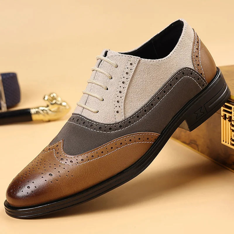 HENDERSON™ | Men's Lace-Up Brogues