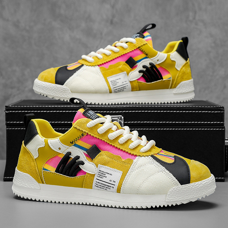 HENDERSON™ | Retro Color-Block Trainers