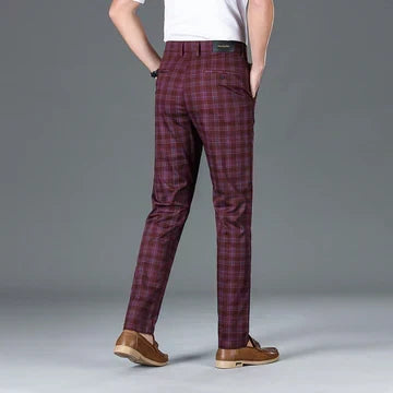 HENDERSON™ | Cotton Check Trousers