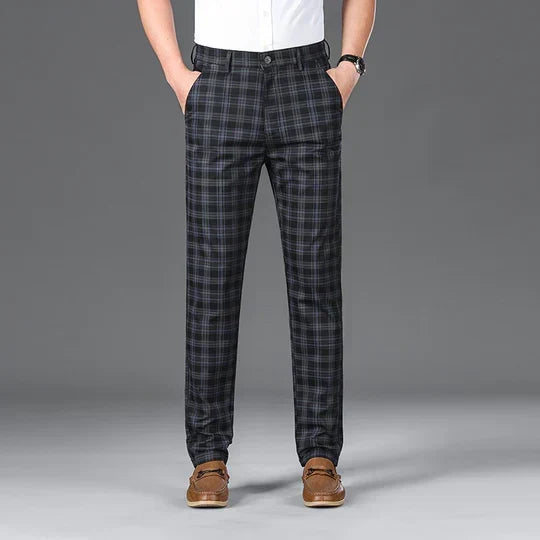 HENDERSON™ | Cotton Check Trousers