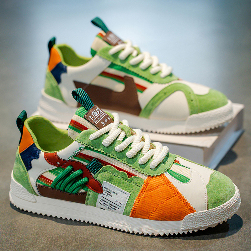 HENDERSON™ | Retro Color-Block Trainers
