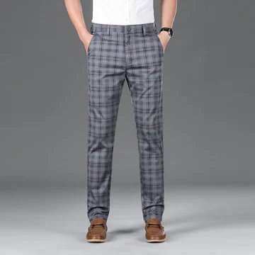 HENDERSON™ | Cotton Check Trousers