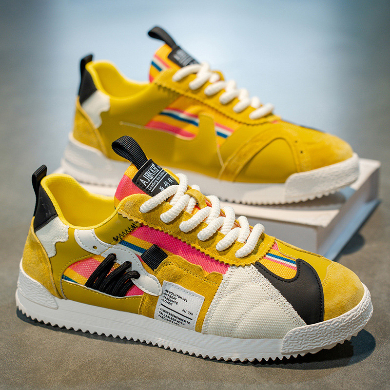 HENDERSON™ | Retro Color-Block Trainers