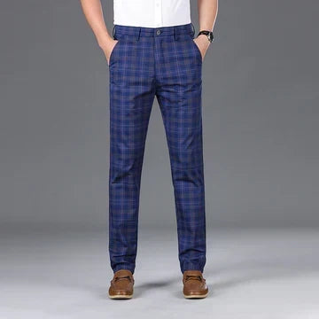 HENDERSON™ | Cotton Check Trousers