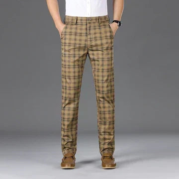 HENDERSON™ | Cotton Check Trousers