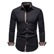 HENDERSON™ | Paisley-Trim Shirt