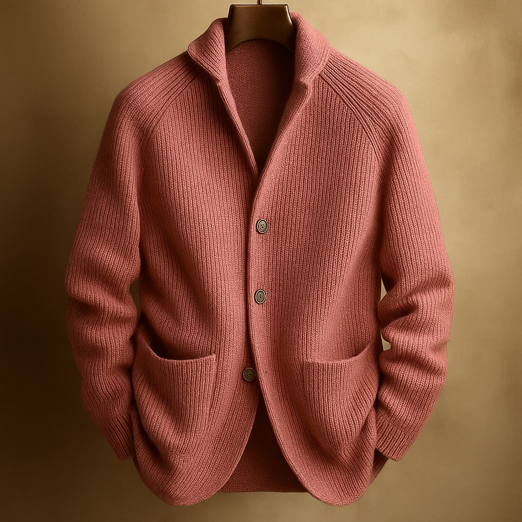 HENDERSON™ | Ribbed Collar Waistcoat