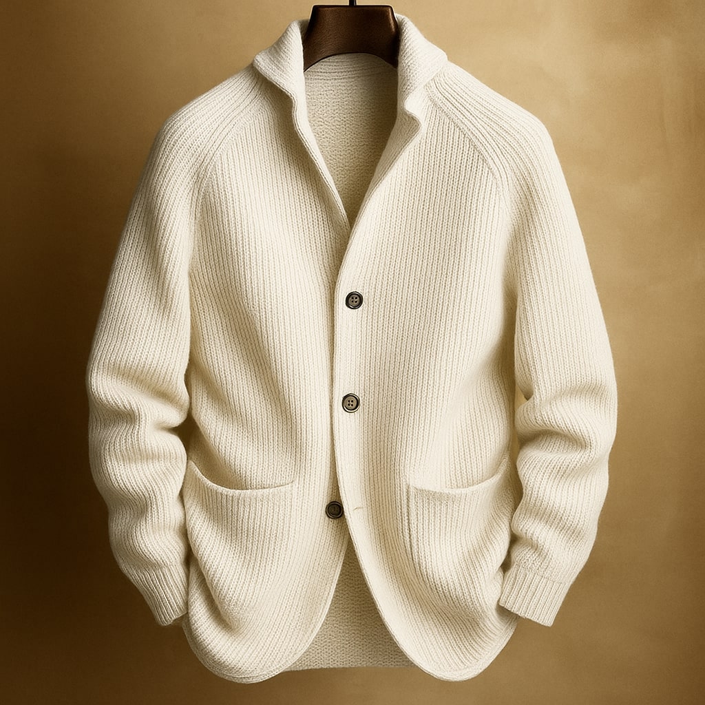 HENDERSON™ | Ribbed Collar Waistcoat