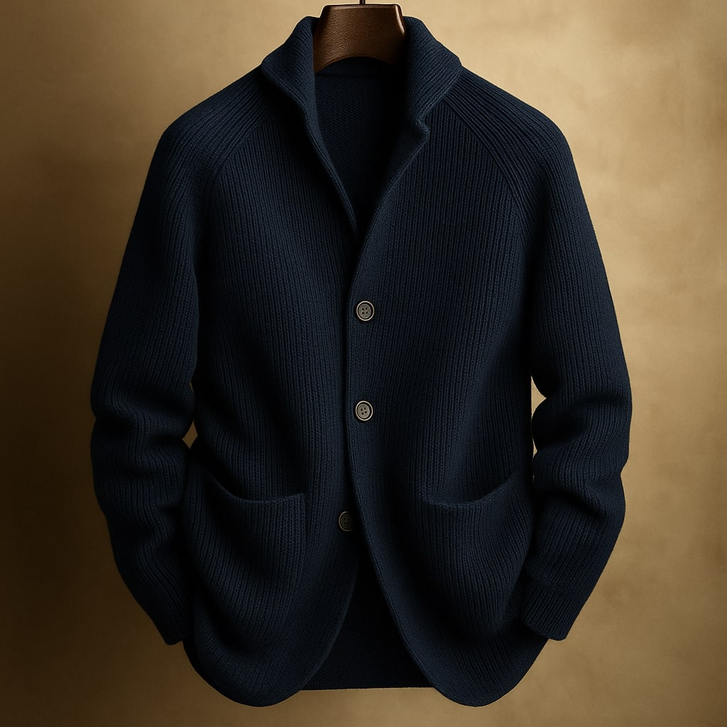HENDERSON™ | Ribbed Collar Waistcoat