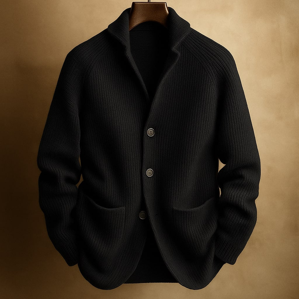 HENDERSON™ | Ribbed Collar Waistcoat