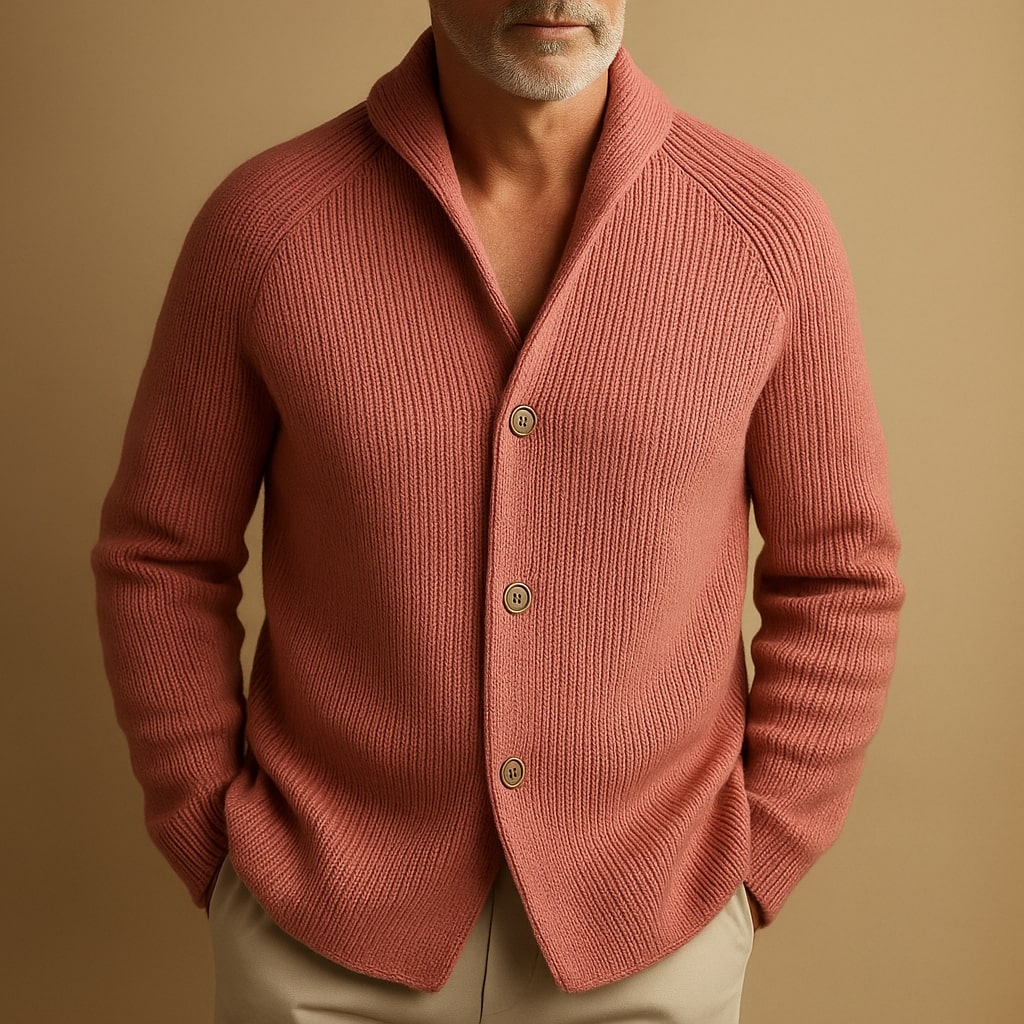 HENDERSON™ | Ribbed Collar Waistcoat