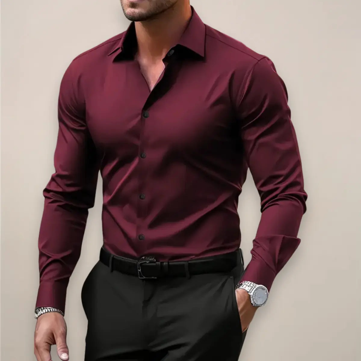 HENDERSON™ | Stretch Long-Sleeve