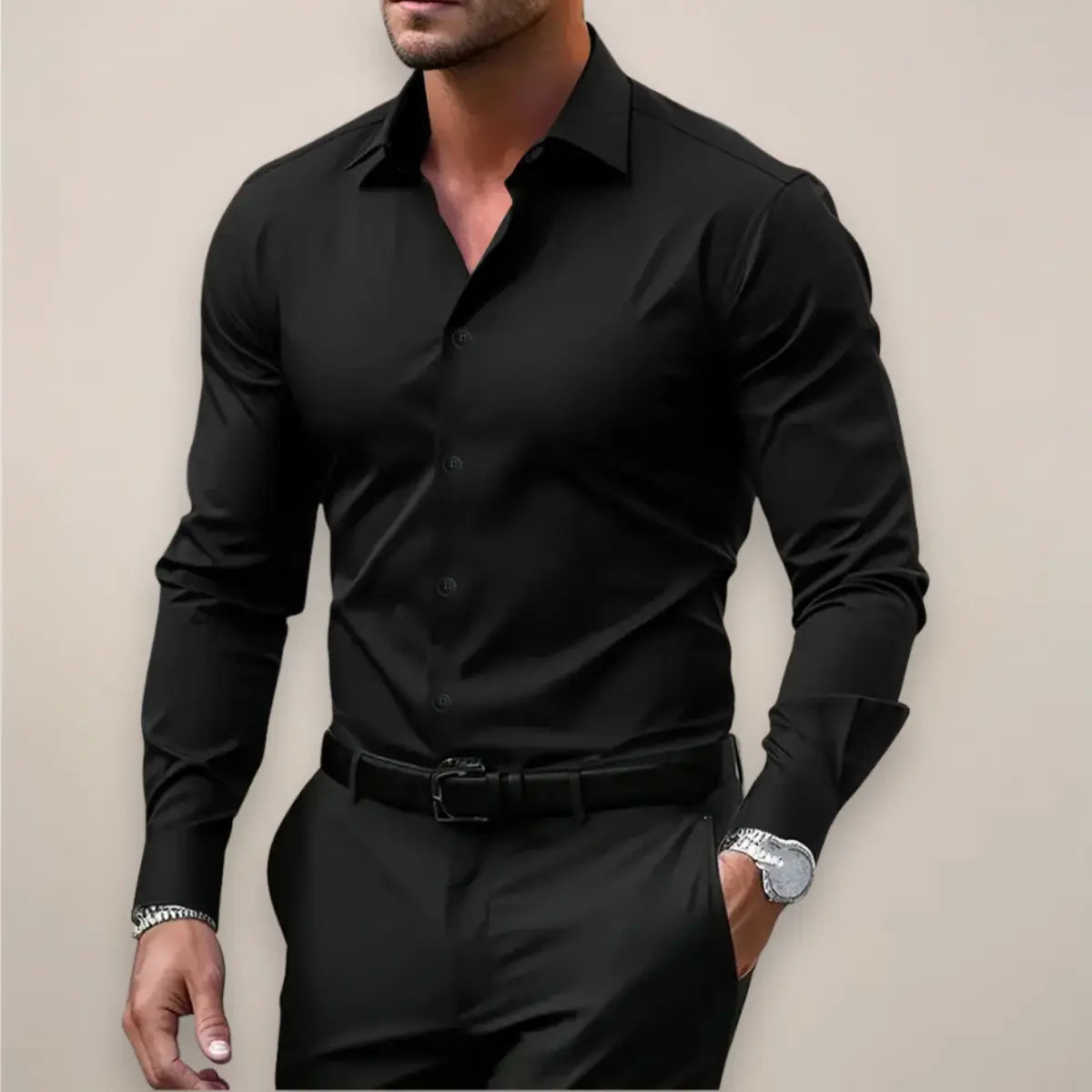HENDERSON™ | Stretch Long-Sleeve
