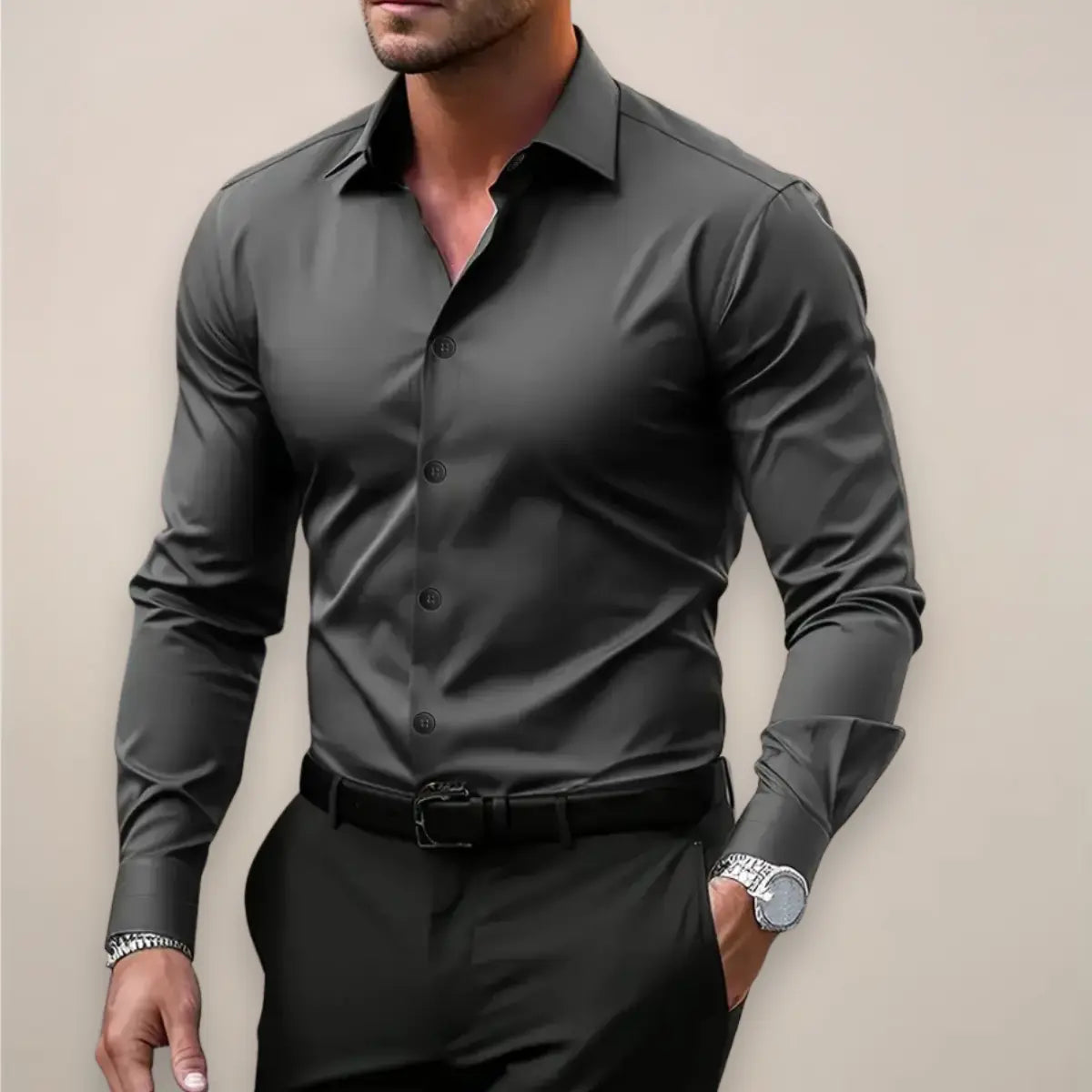 HENDERSON™ | Stretch Long-Sleeve