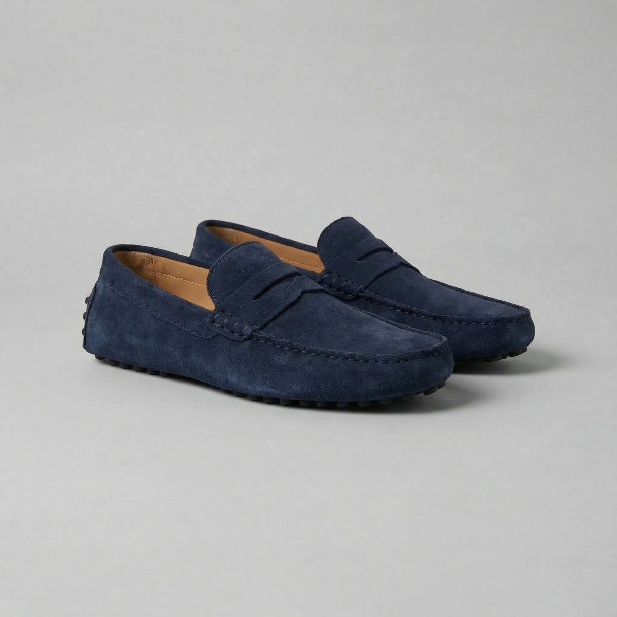 HENDERSON™ | Men's Classic Suede Penny Loafers