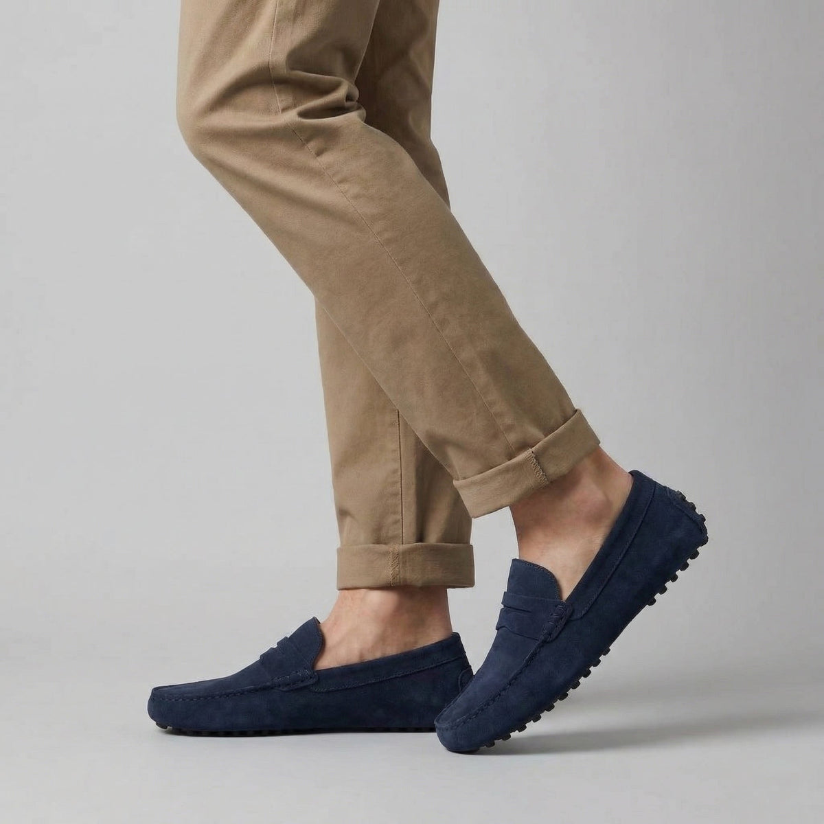 HENDERSON™ | Men's Classic Suede Penny Loafers