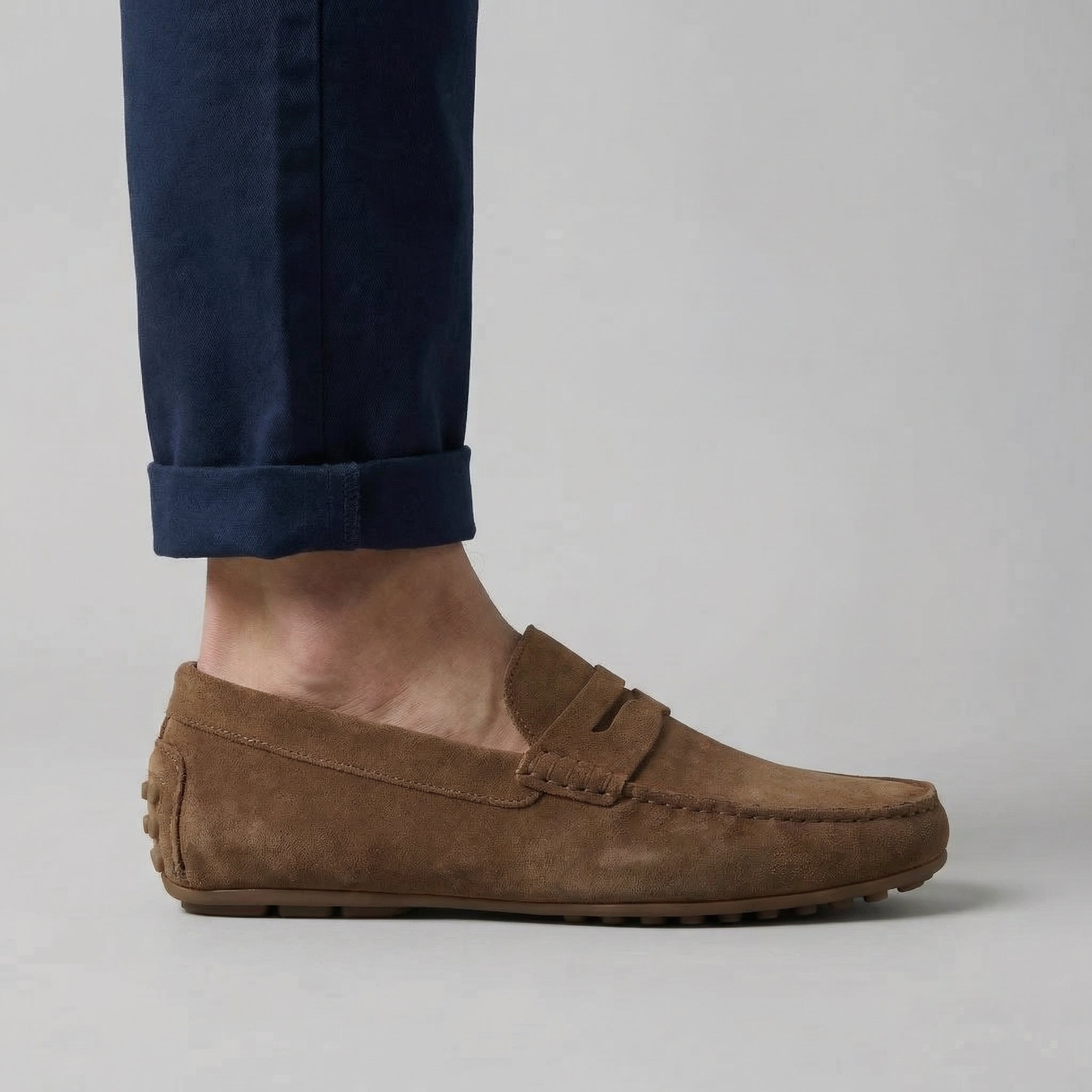 HENDERSON™ | Men's Classic Suede Penny Loafers